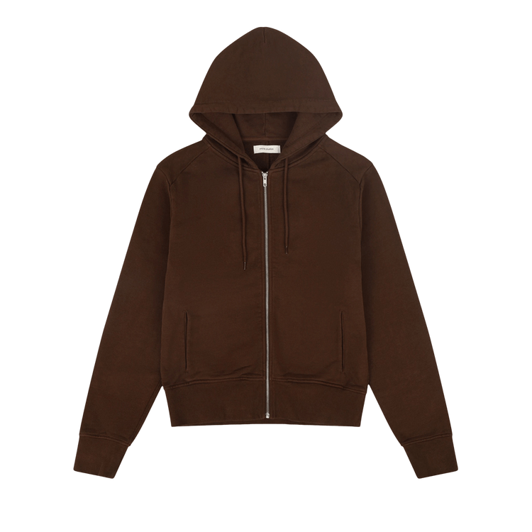 Entire Studios Slim Zip Up 'Brunette'