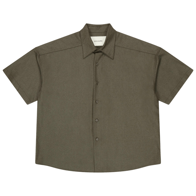 Entire Studios Short Sleeve Shirt 'Pear'