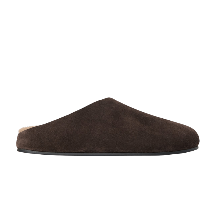 The Row Wmns Hudson Shearling Slide 'Brown'