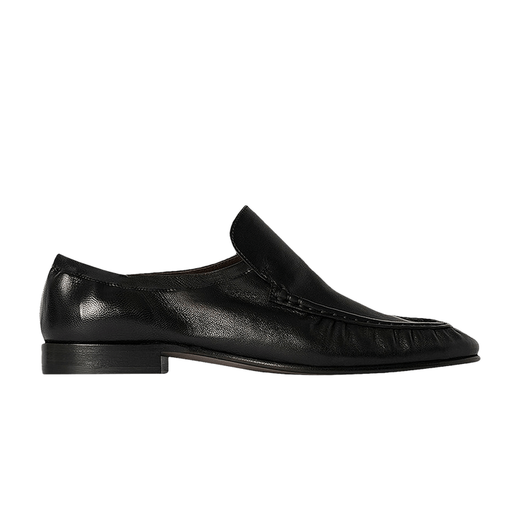 The Row Wmns Soft Mocassin Loafer 'Black'