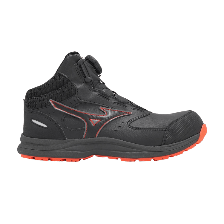 Mizuno Prime Fit LS 3 71M BOA Wide 'Black Red'