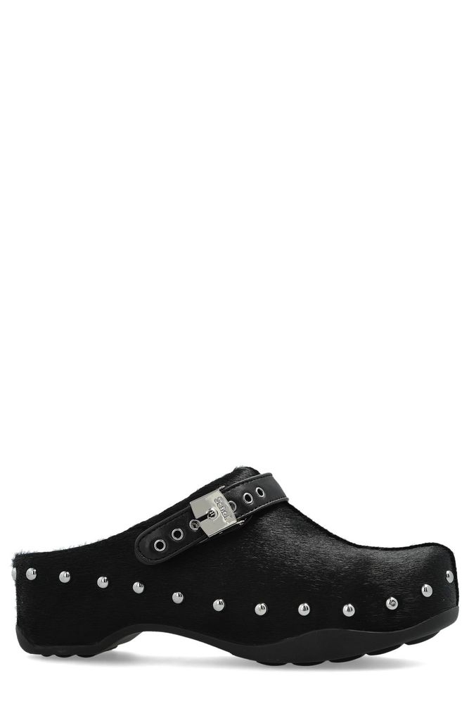 Scholl Phoebe Studded Mules