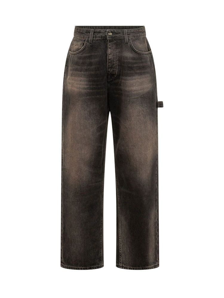 Barrow Logo Detail Straight-Leg Jeans