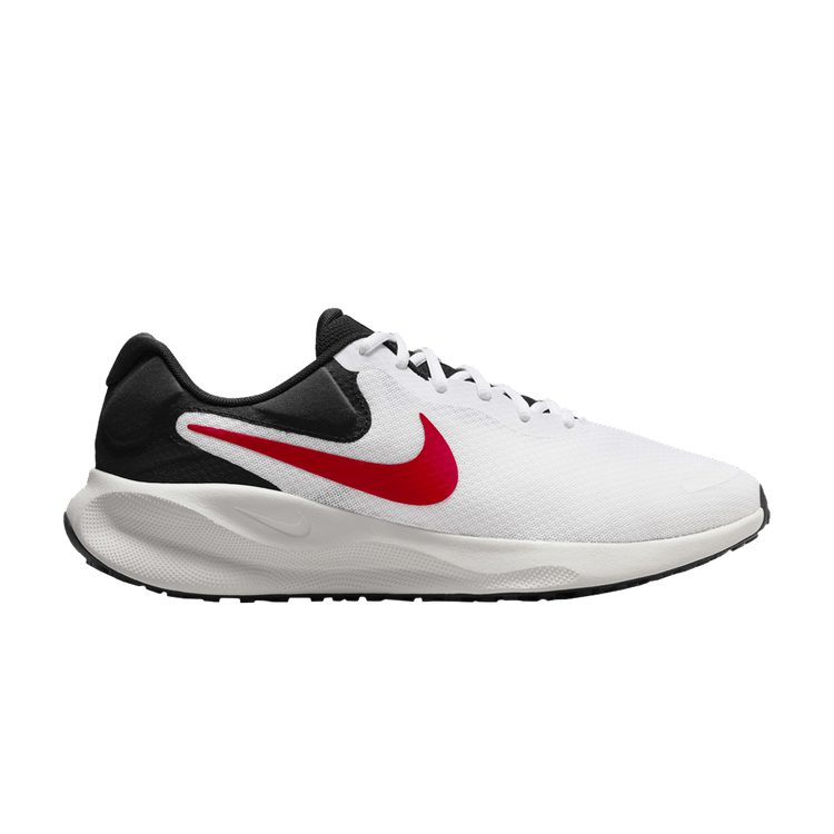 Nike Revolution 7 'White Black Fire Red'