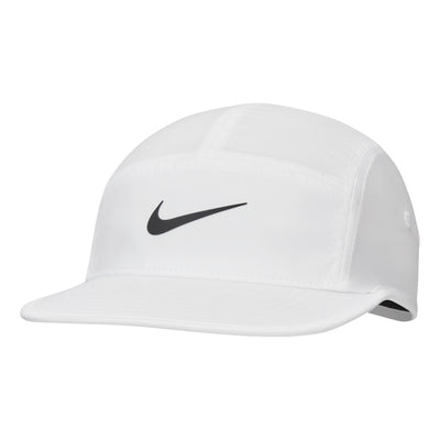 Nike Dri-Fit Fly Unstructured Swoosh Cap 'White Anthracite'