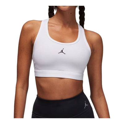 (WMNS) Air Jordan Sport Medium-Support Padded Jumpman Bra 'White Stone Mauve Black'