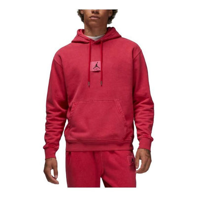 Air Jordan Statement Fleece Washed Hoodie 'Red'