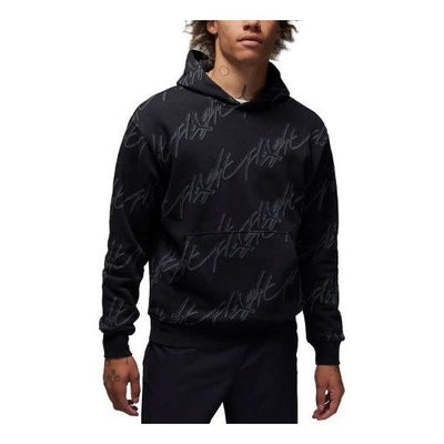 Air Jordan Fleece Pullover Hoodie 'Black'