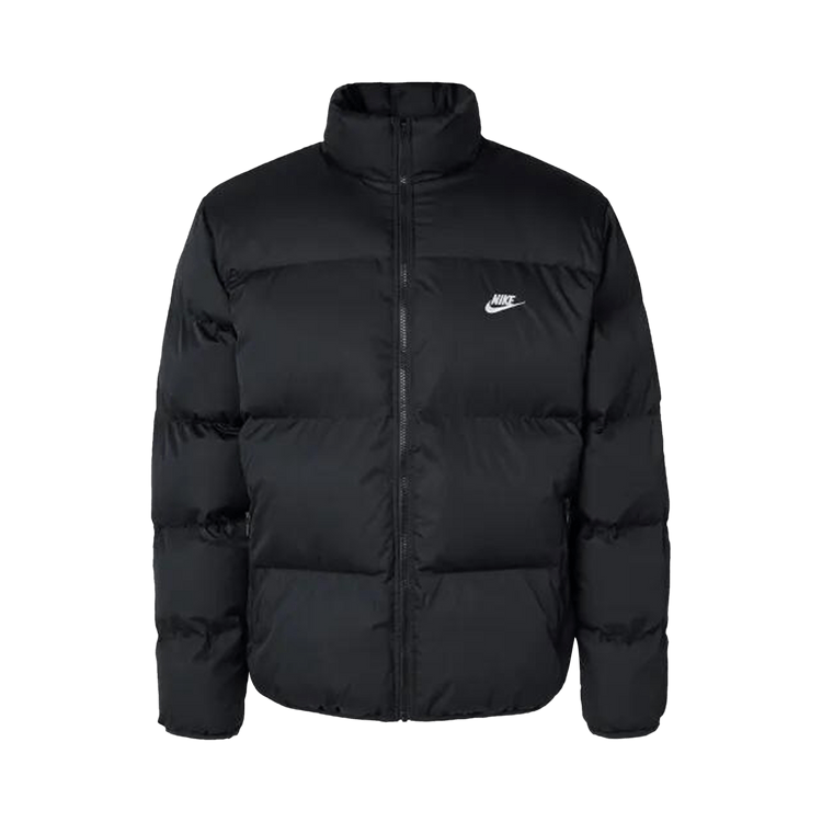 Nike Sportswear Club Puffer Jacket 'Black/White'