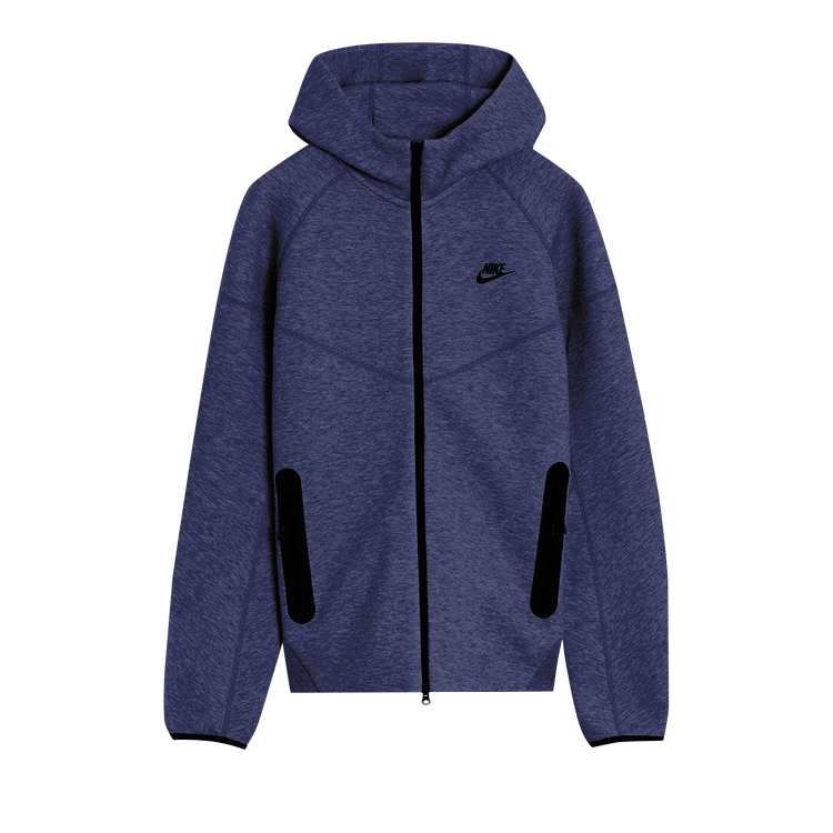 Nike Sportswear Tech Fleece Windrunner Full Zip Hoodie 'Obsidian Heather/Black'
