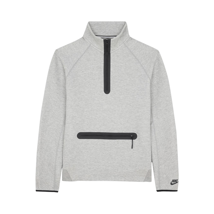 Nike Sportswear Tech Fleece 1/2 Zip Sweatshirt 'Dark Grey Heather/Black'