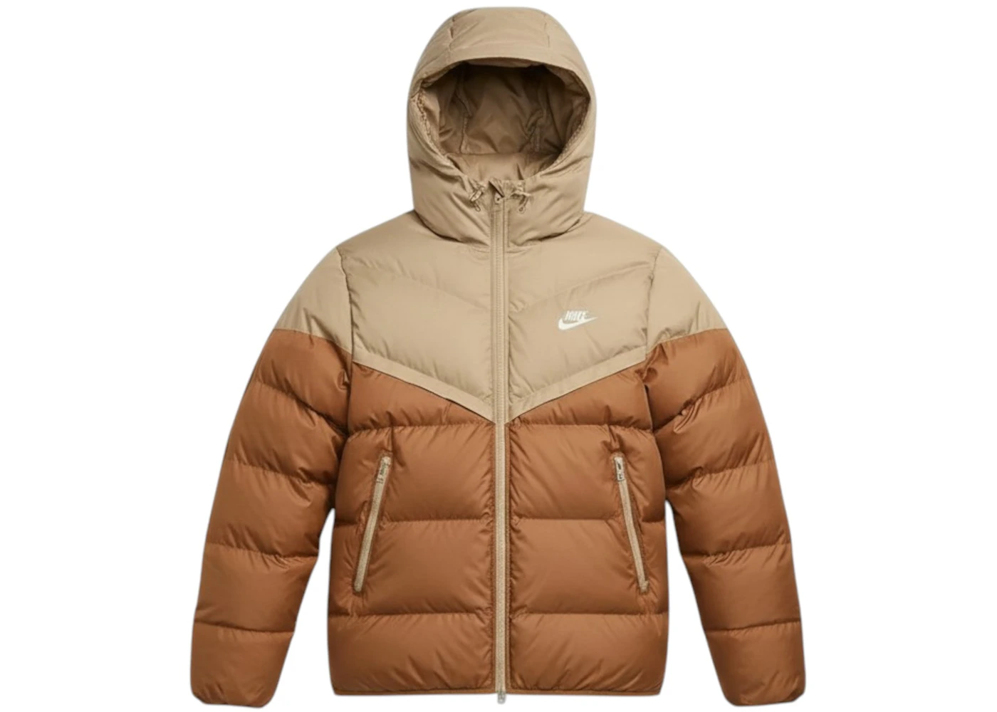 Nike Windrunner PrimaLoft Storm-FIT Hooded Puffer Jacket Khaki/Light British Tan/Sail