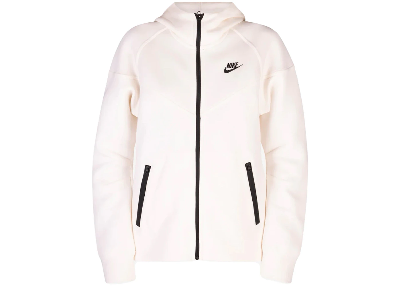 Nike Sportswear Women's Tech Fleece Windrunner Full-Zip Hoodie Pale Ivory/Black