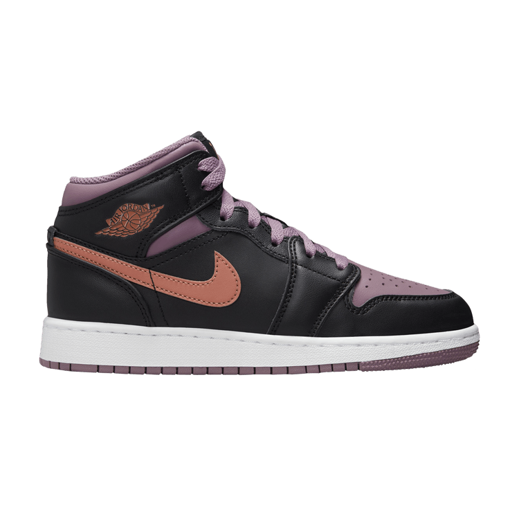 Air Jordan 1 Mid SE GS 'Black Sky J Mauve'
