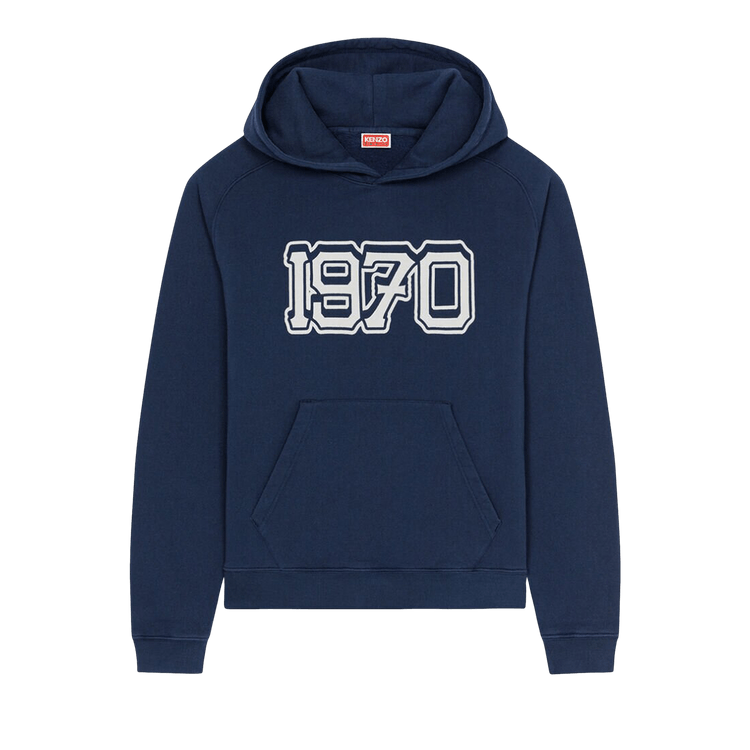 Kenzo Varsity Hooded Sweatshirt 'Midnight Blue'