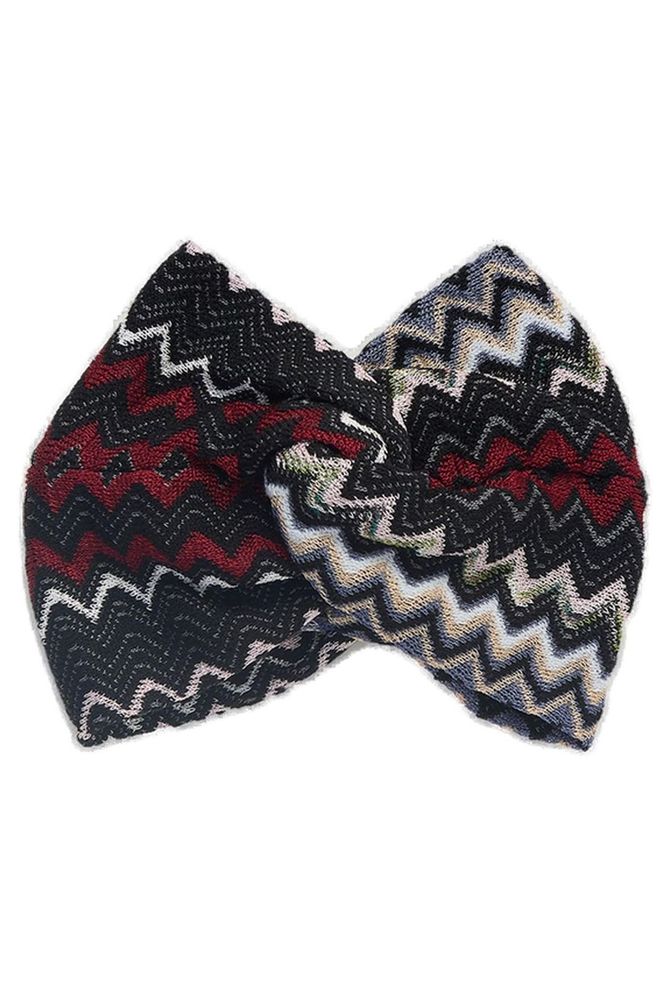 Missoni Zigzag Knotted Headband