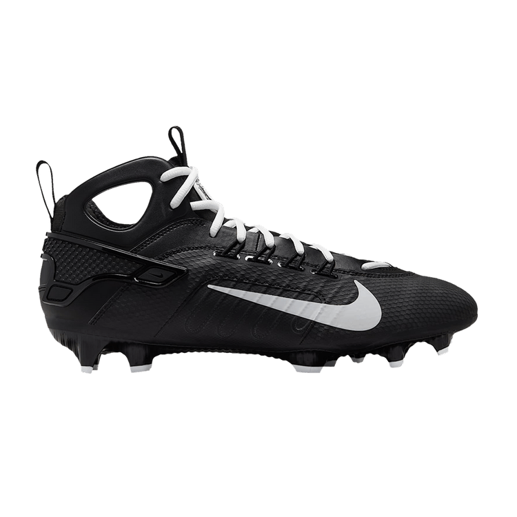 Nike Huarache 9 Elite Mid LAX 'Black White'