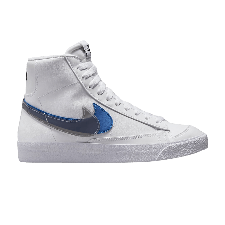 Nike Blazer Mid Next Nature GS 'Double Swoosh - White Hyper Royal'