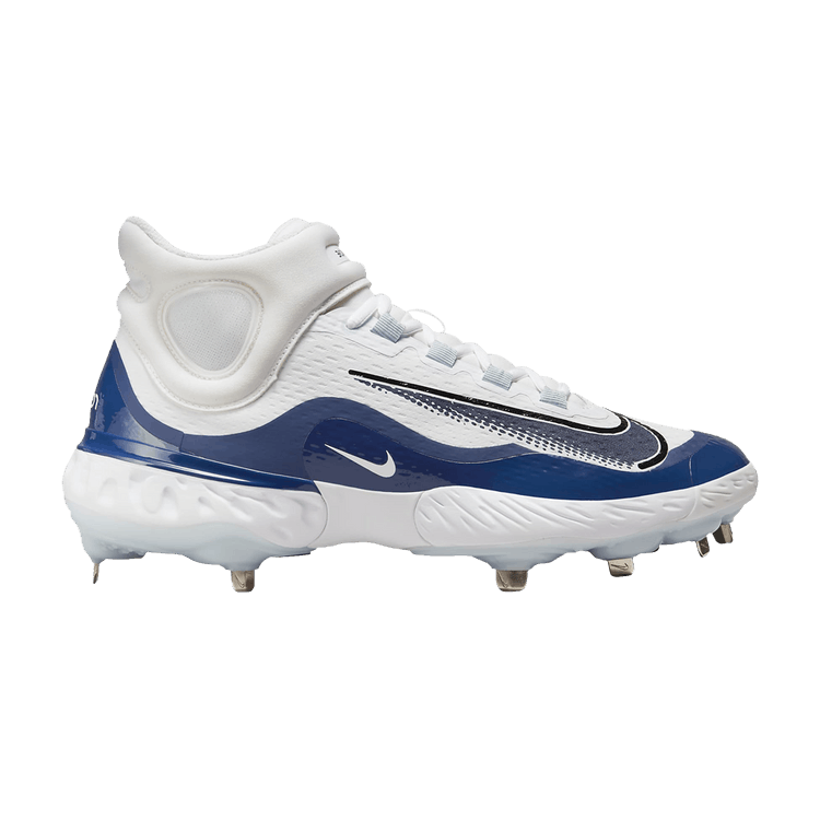 Nike Alpha Huarache Elite 4 Mid 'White Midnight Navy'