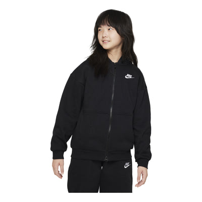 (PS) Nike Oversized Full-Zip Hoodie 'Black'
