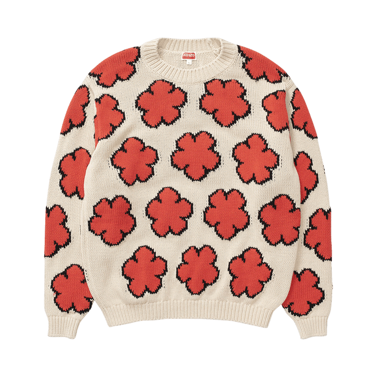 Kenzo All Over Boke Flower Jumper 'Red'
