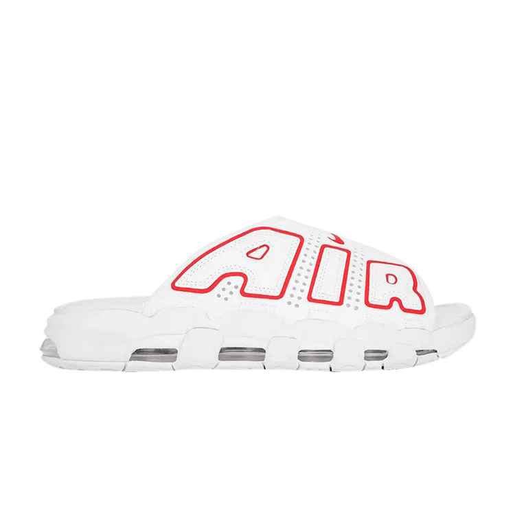 Nike Wmns Air More Uptempo Slide 'White University Red'