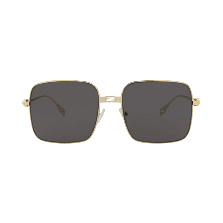 Fendi Square Sunglasses 'Gold/Smoke'