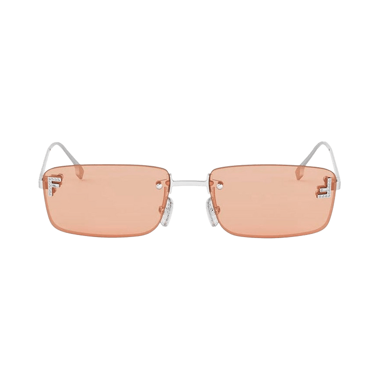 Fendi Rectangle Sunglasses 'Red'