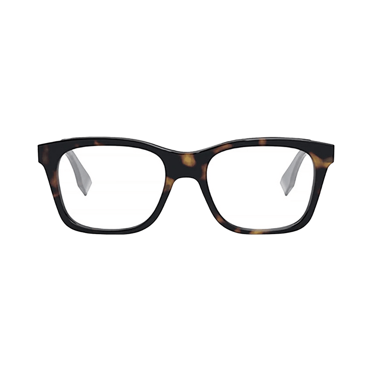 Fendi Square Optical Glasses 'Havana'