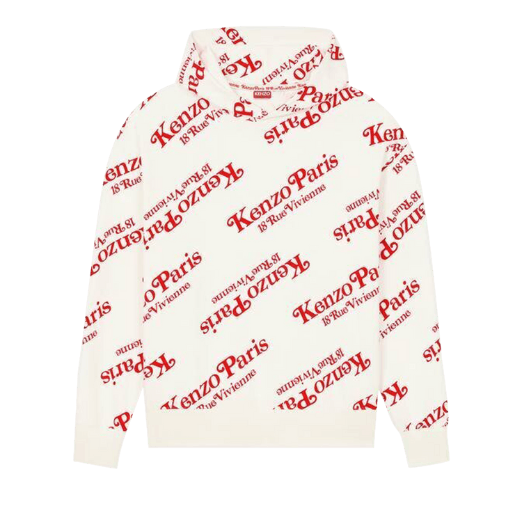 Kenzo x Verdy Oversized Hooded Sweatshirt 'Off White'