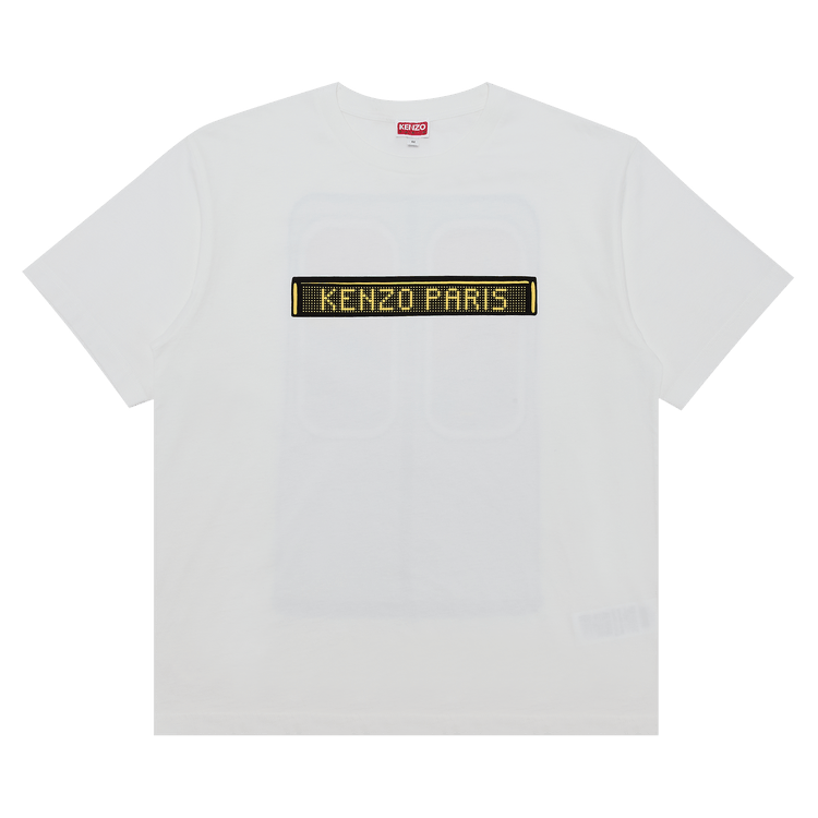 Kenzo Gots City Oversize T-Shirt 'Off White'