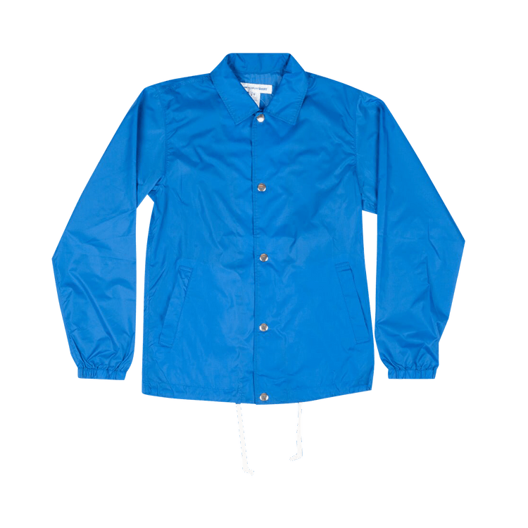 Comme des Garçons SHIRT Yue Minjun Print Coach Jacket 'Blue'