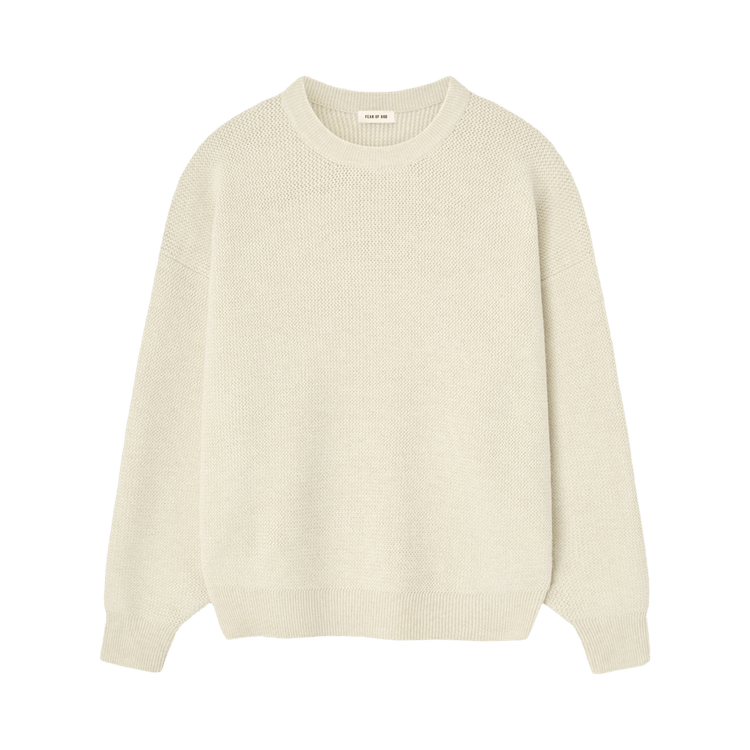 Fear of God Crewneck Sweater 'Bone'