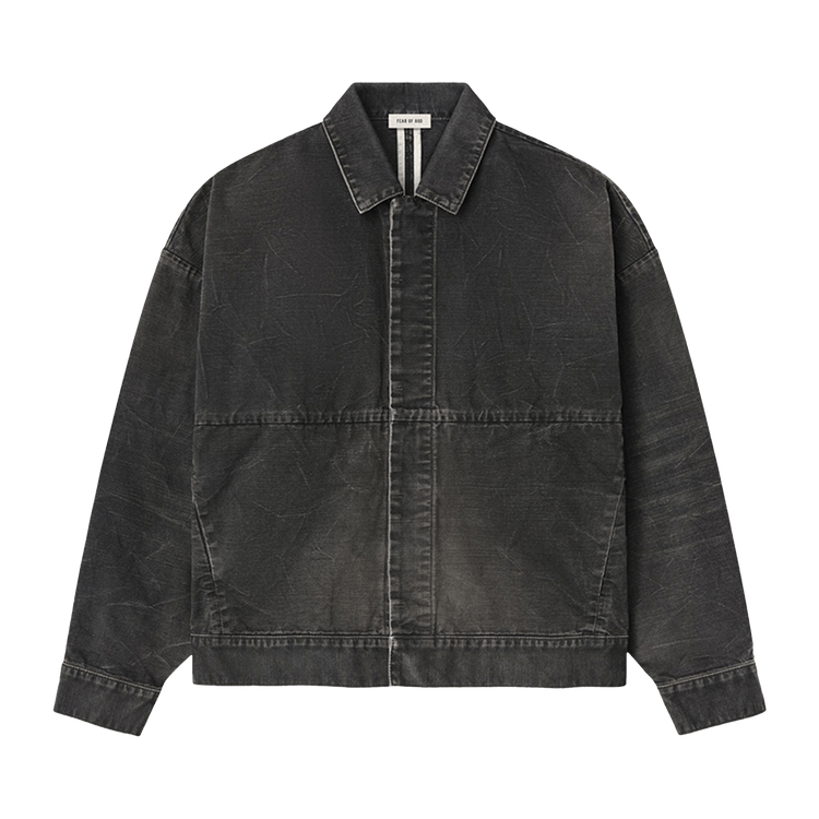 Fear of God Canvas Utility Jacket 'Washed Black'
