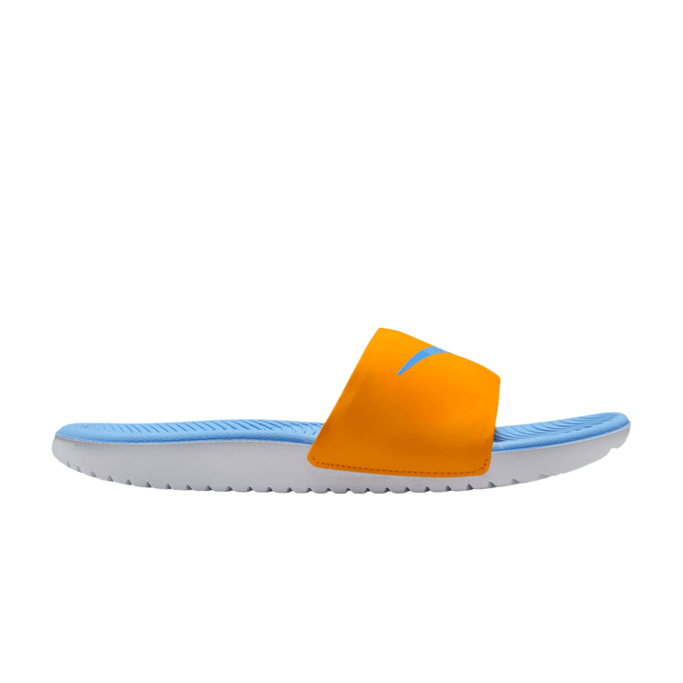 Nike Kawa Slide GS 'Orange Peel University Blue'