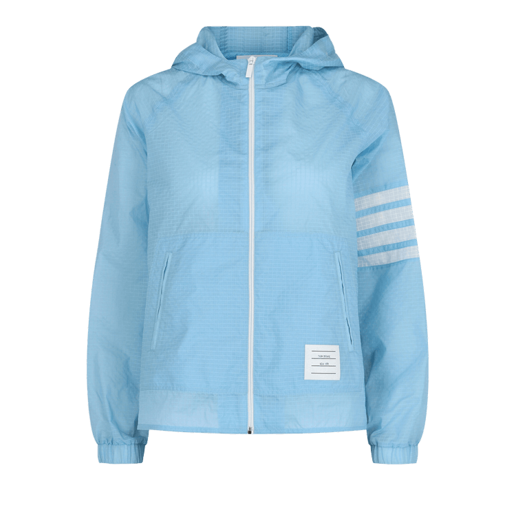 Thom Browne Ultralight Ripstop 4 Bar Anorak 'Blue'