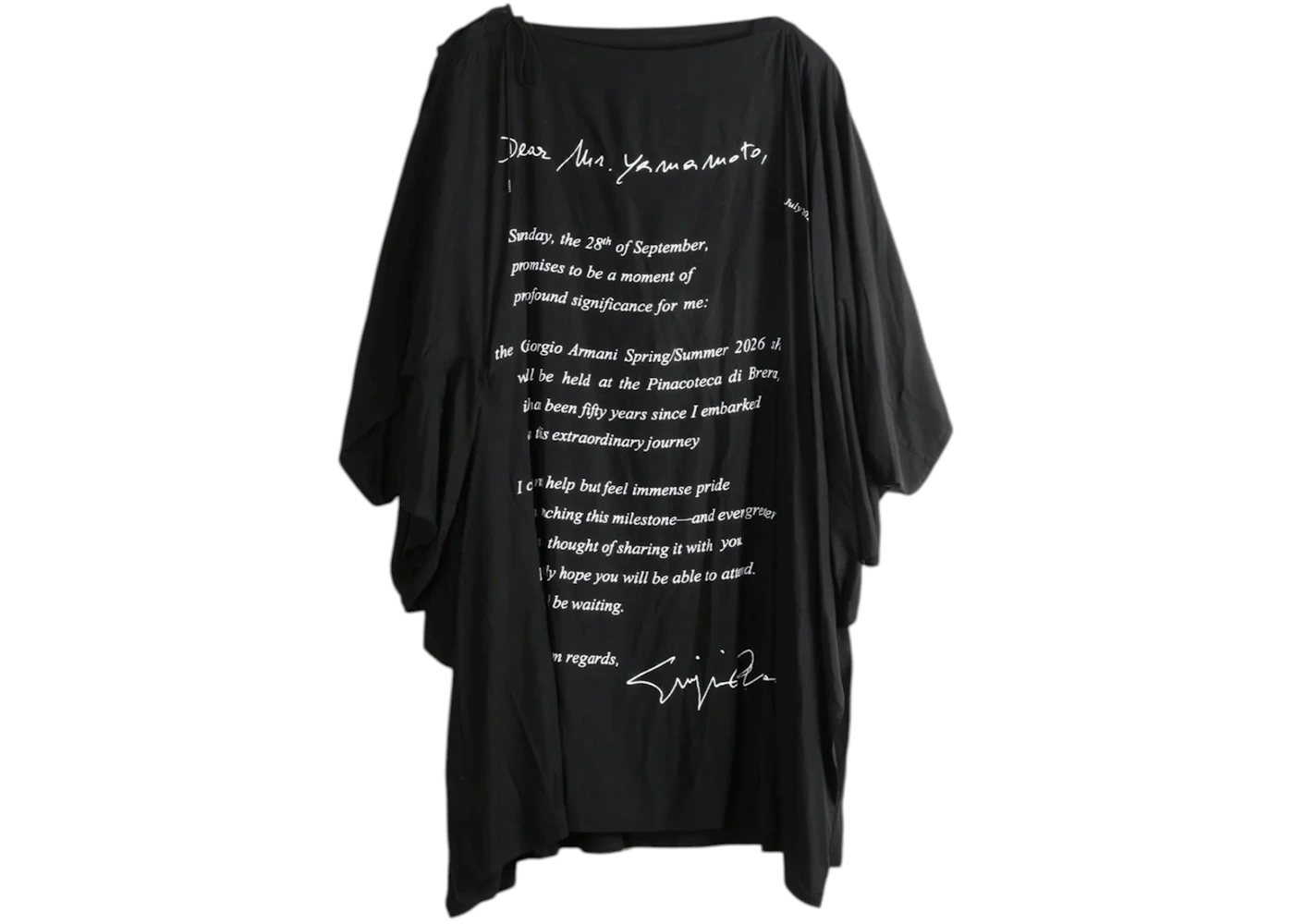 Yohji Yamamoto Women's R Shoulder Lace-Up Dress Dress Black