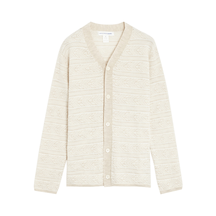 Comme des Garçons SHIRT Knit Cardigan 'Beige'