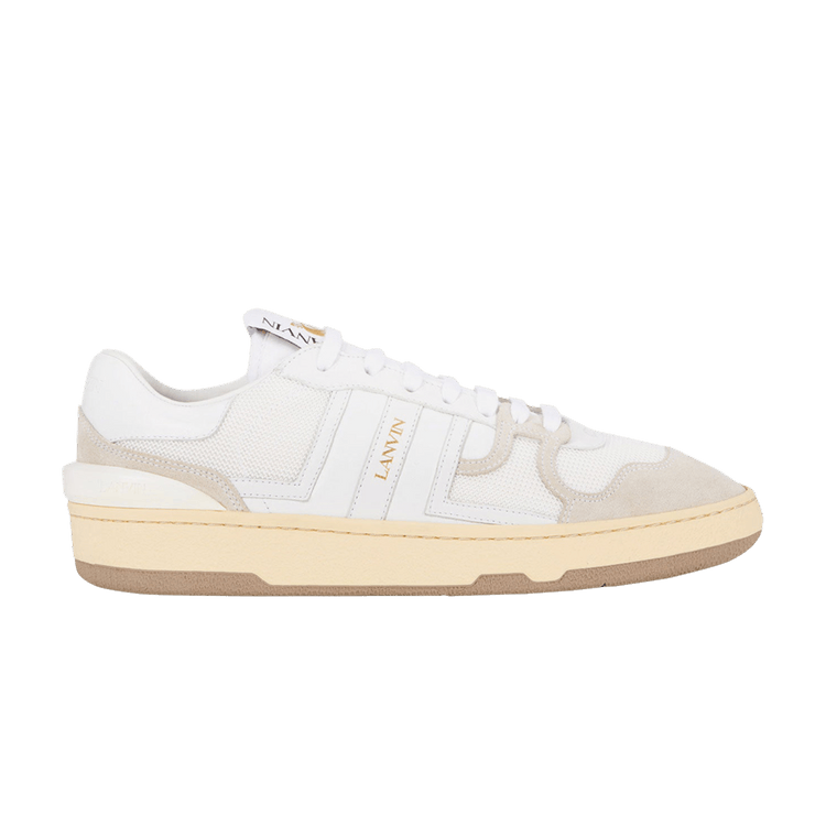 Lanvin Leather Clay Low 'White'