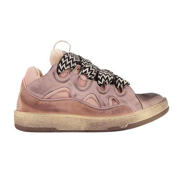 Lanvin Curb Sneakers 'Distressed - Pink'