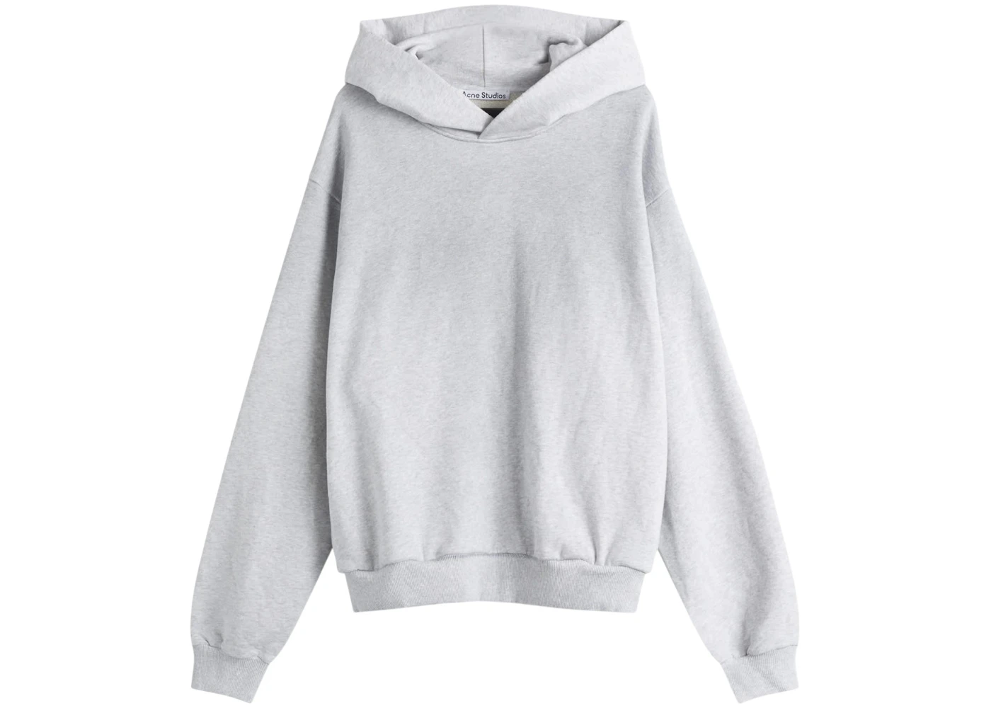 Acne Studios 1996 Back Logo Hoodie Grey Melange