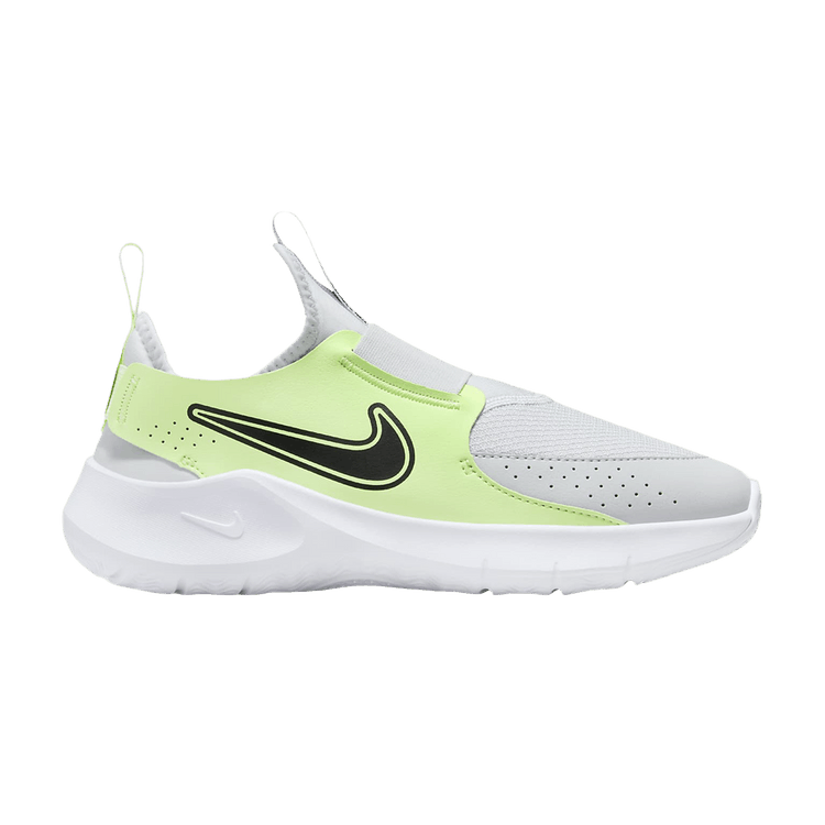 Nike Flex Runner 3 GS 'Pure Platinum/Barely Volt/Black'
