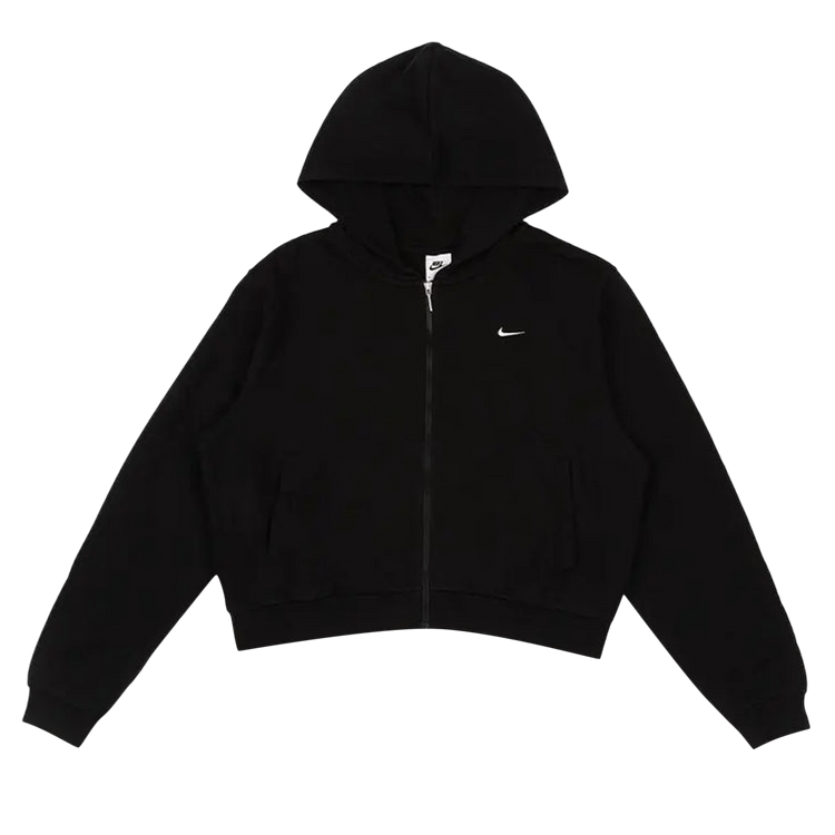 Nike NSW Chill Terry Loose FZ Hoodie 'Black/Sail'