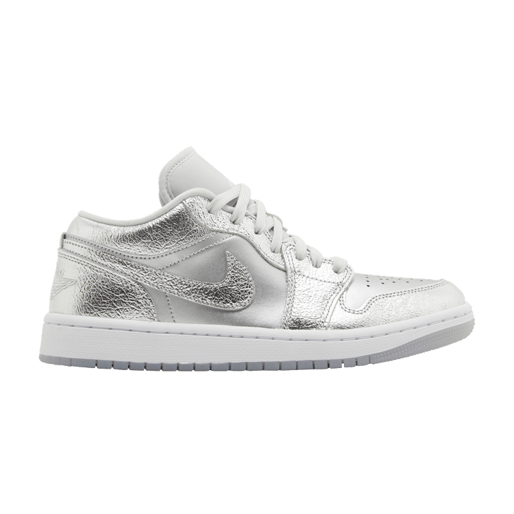 Wmns Air Jordan 1 Low SE 'Metallic Silver'