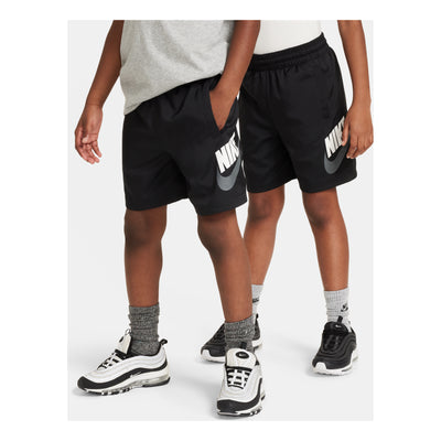 (GS) Nike Sportswear Woven Shorts 'Black'