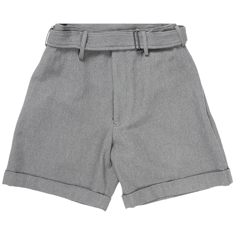 Yohji Yamamoto Bellted Short Pants 'Grey'
