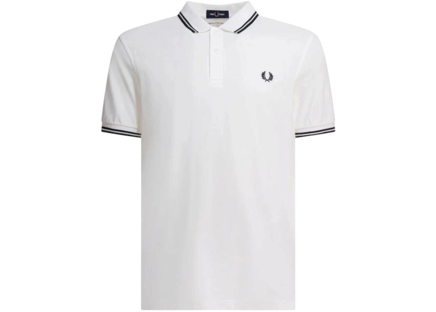 Comme des Garcons CDG Strong Will Polo Shirt White