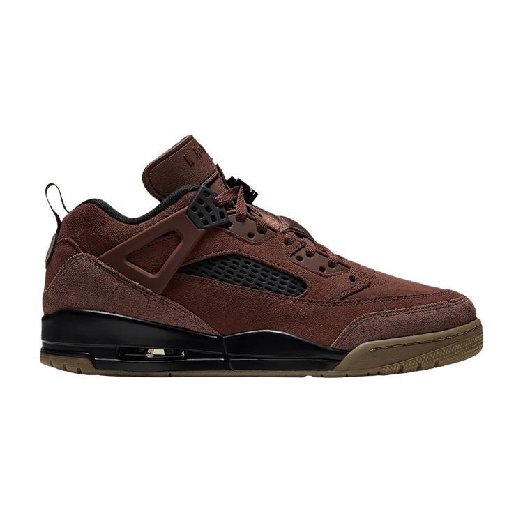 Air Jordan Spizike Low 'Fauna Brown Black Gum Dark Brown Pearl White'