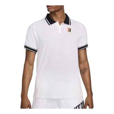 Nike Court Heritage Polo 'White Black'