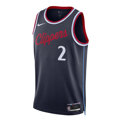 Nike Dri-FIT NBA Kawhi Leonard LA Clippers 2024/25 Swingman Icon Edition Jersey 'College Navy'